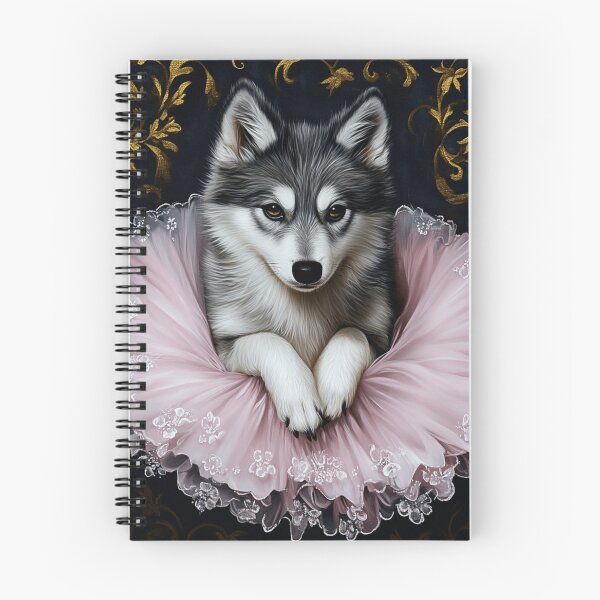 Item preview, Wolfdog Ballerina designed and sold by Nocturne  Paws.