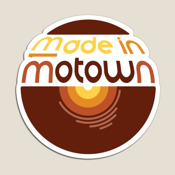Vista previa del artículo con la obra «Hecho en Motown», diseñado y vendido por miscellominous.