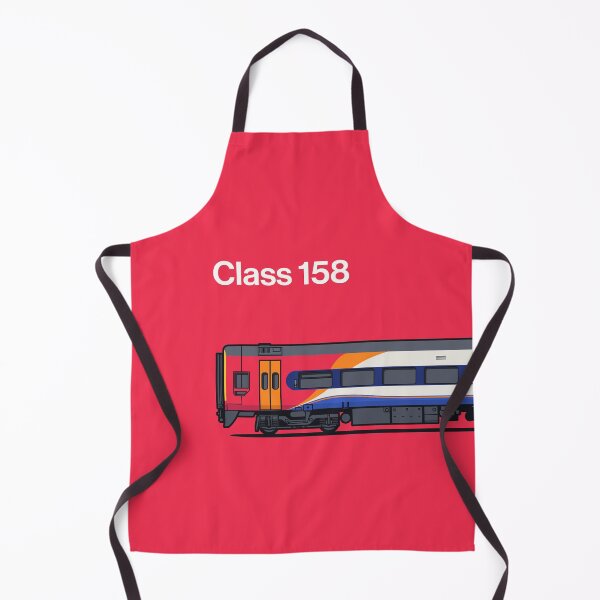 Item preview, Class 158 Red Train Side England UK designed and sold by VoodooCircus.