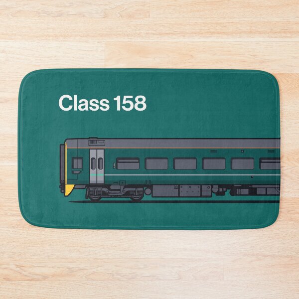 Item preview, Class 158 Green Train Side England UK designed and sold by VoodooCircus.