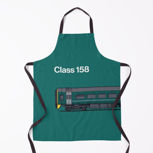 Item preview, Class 158 Green Train Side England UK designed and sold by VoodooCircus.