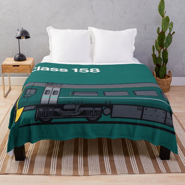 Item preview, Class 158 Green Train Side England UK designed and sold by VoodooCircus.