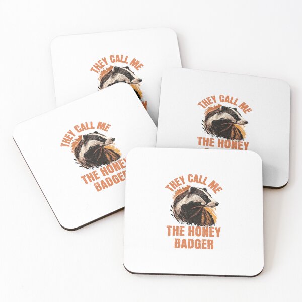 Item preview, They Call Me The Honey Badger designed and sold by dudelinart.
