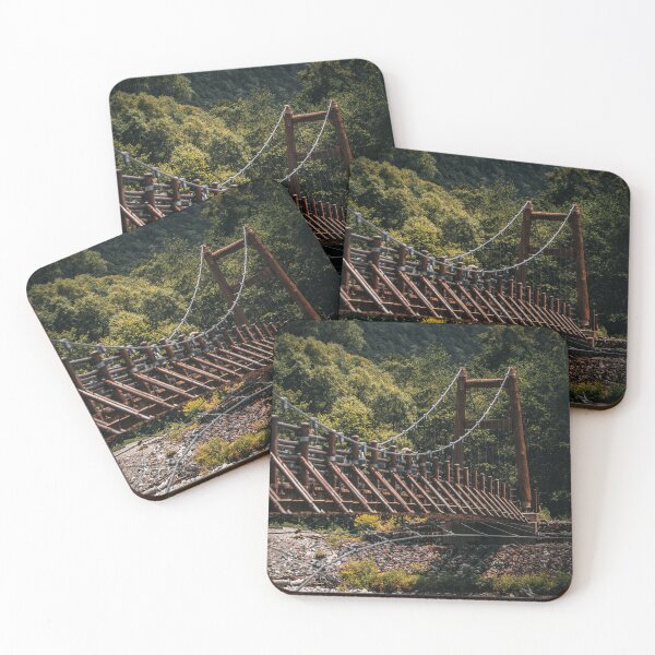 Item preview, Suspense - Myojin Bridge at Kamikochi of Nagano Japan designed and sold by Akquired Taste.