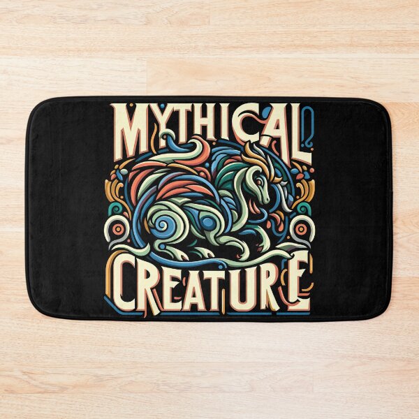 Item preview, Mythical creature, typography designed and sold by maxmaj.