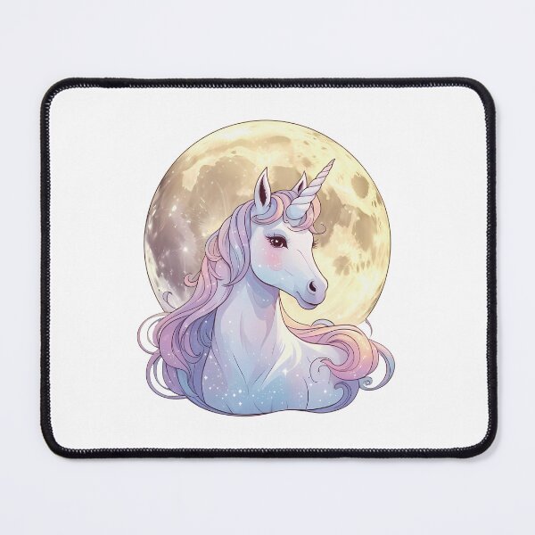 Item preview, Moonlit Mystic Unicorn designed and sold by zoughlal.