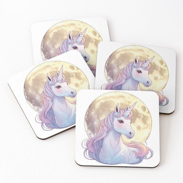 Item preview, Moonlit Mystic Unicorn designed and sold by zoughlal.