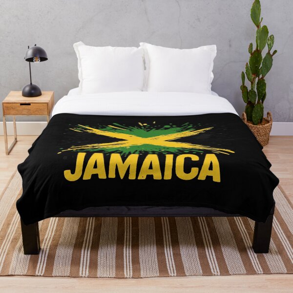 Item preview, Jamaica Pride Flag Retro Vintage Splash designed and sold by TomFrontierArt.