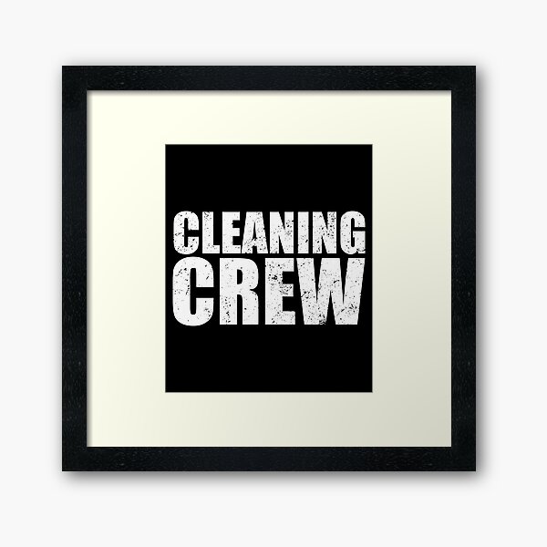 Item preview, Cleaning Crew designed and sold by indiranoizia.