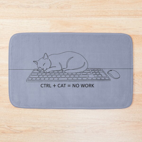 Item preview, CTRL + CAT = NO WORK designed and sold by Larszig.