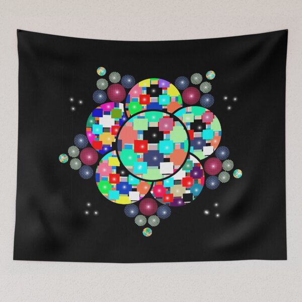 Item preview, Colorful flower pattern creation  designed and sold by Shirley cute art .