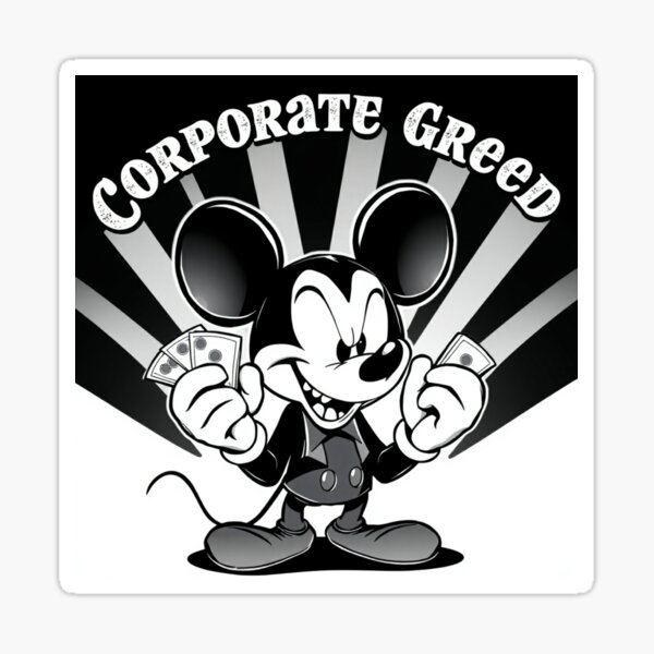 Item preview, Corporate Greed  designed and sold by ColoCryptonaut.