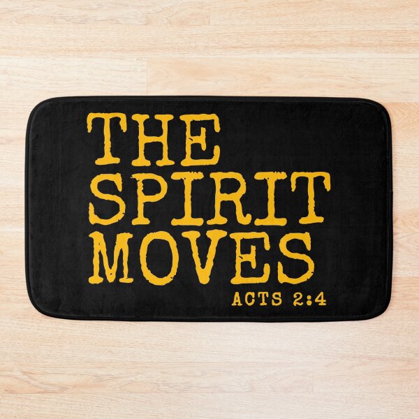 Item preview, Spirit Moves, Acts 2:4, Typographic Christian  designed and sold by MoriaStore.