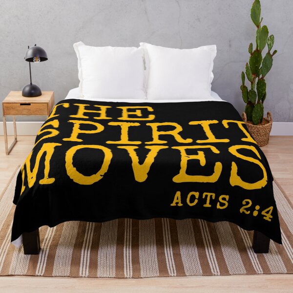 Item preview, Spirit Moves, Acts 2:4, Typographic Christian  designed and sold by MoriaStore.
