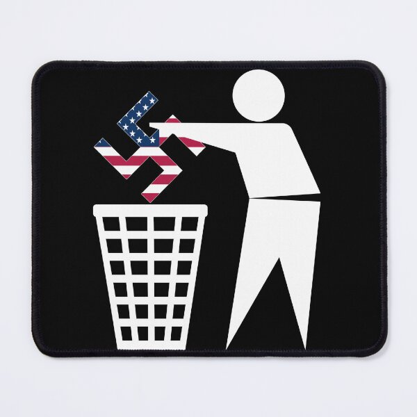 Item preview, Trash American Fascism! for black shirts! designed and sold by GumdropEmpire.