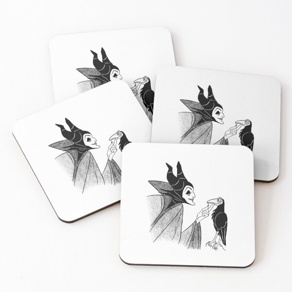 Item preview, Maleficent & Diaval designed and sold by Atropa Parcae.