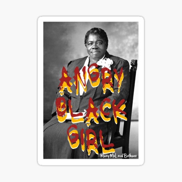 Item preview, Angry Black Girl: Mary McLeod Bethune designed and sold by ScarlettsWitch.