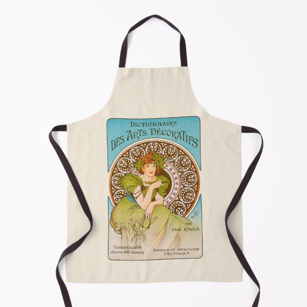 Aperçu de l'œuvre Alphonse Mucha - Dictionnaire des arts Décoratifs créée et vendue par elektronen.