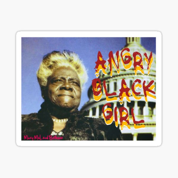 Item preview, Angry Black Girl: Mary McLeod Bethune 2 designed and sold by ScarlettsWitch.