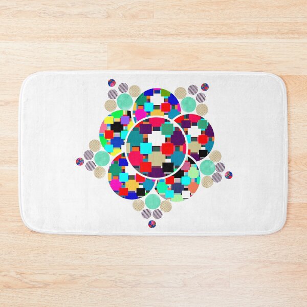 Item preview, Colorful flower pattern creation designed and sold by Shirley cute art .
