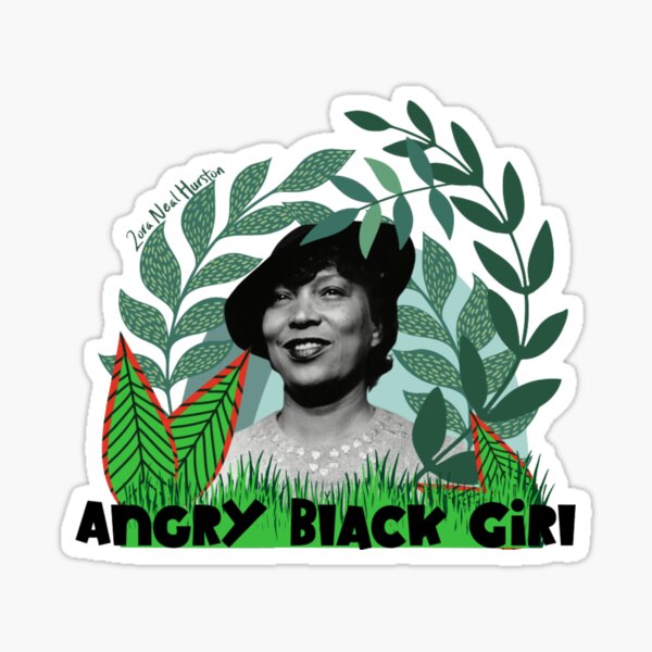 Artikel-Vorschau von Wütendes schwarzes Mädchen: Zora Neal Hurston, designt und verkauft von ScarlettsWitch.