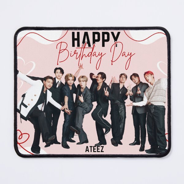 Item preview, Happy BIRTHDAY ATEEZ KPOP designed and sold by jaofnn.