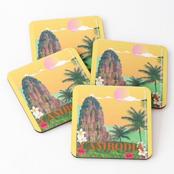 Item preview, Visit Cambodia - The Bayon designed and sold by Linklandiya.