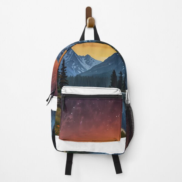 Item preview, Twilight Tranquility: Alpine Reflections at Dusk designed and sold by AbstractAuraArt.