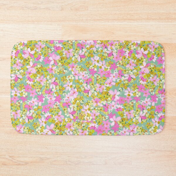 Item preview, Watercolor Colorful Hand Painted Floral Garden designed and sold by DanielleMinkoff.