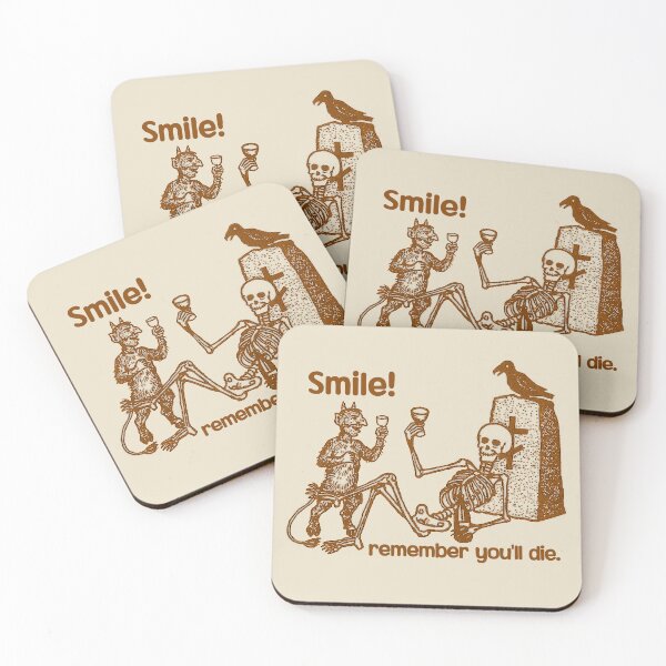 Item preview, Smile! someday you'll die designed and sold by R-A Designs.