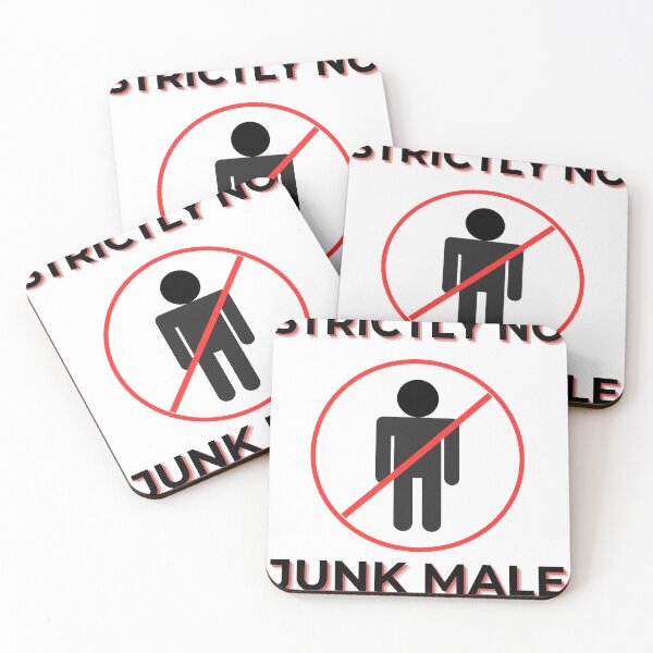 Item preview, No Junk Male designed and sold by Yak Philosophy.