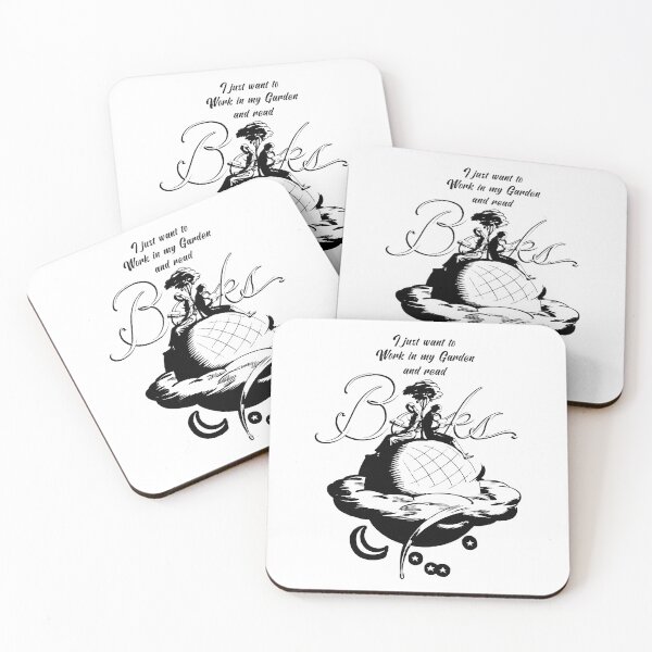 Item preview, I Just Want To Work In My Garden And Read Books designed and sold by hobakmacha.