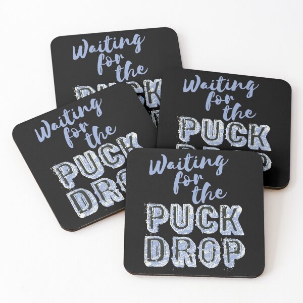 Item preview, Waiting for Ice Hockey Puck Drop designed and sold by MoePark.