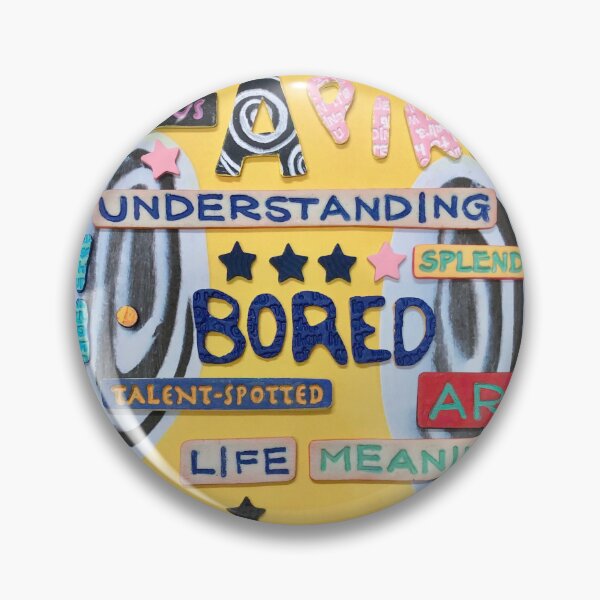 Item preview, Bored Pink designed and sold by prunellaparsnip.