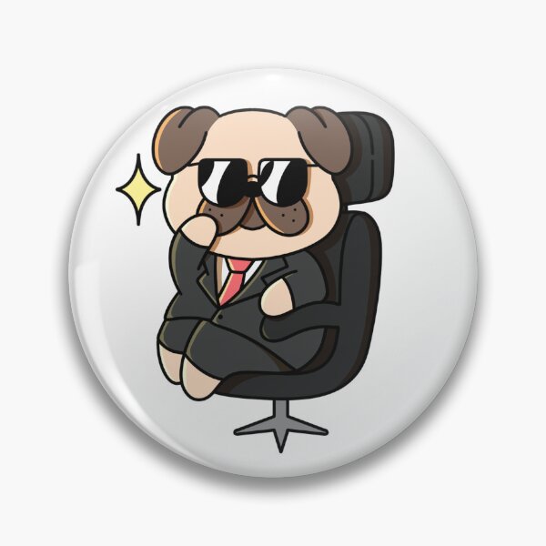 Item preview, Boss Pug – The Ultimate CEO designed and sold by yogiskencing.