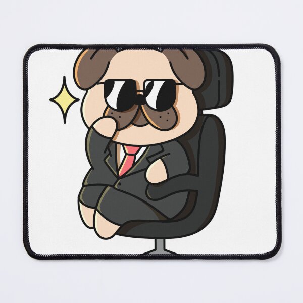 Item preview, Boss Pug – The Ultimate CEO designed and sold by yogiskencing.