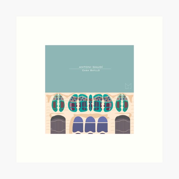 Item preview, Antoni Gaudí - Casa Batllo designed and sold by MGJ Artefactum.