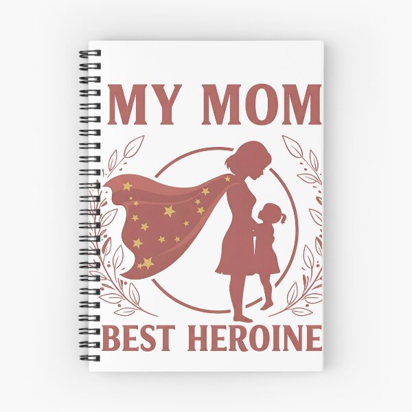Item preview, My Mom Best Heroine – Super Mom T-Shirt & Mug Design designed and sold by InsightA.