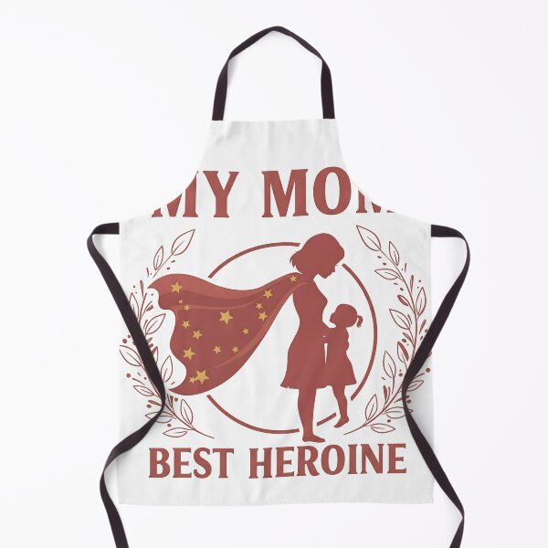 Item preview, My Mom Best Heroine – Super Mom T-Shirt & Mug Design designed and sold by InsightA.