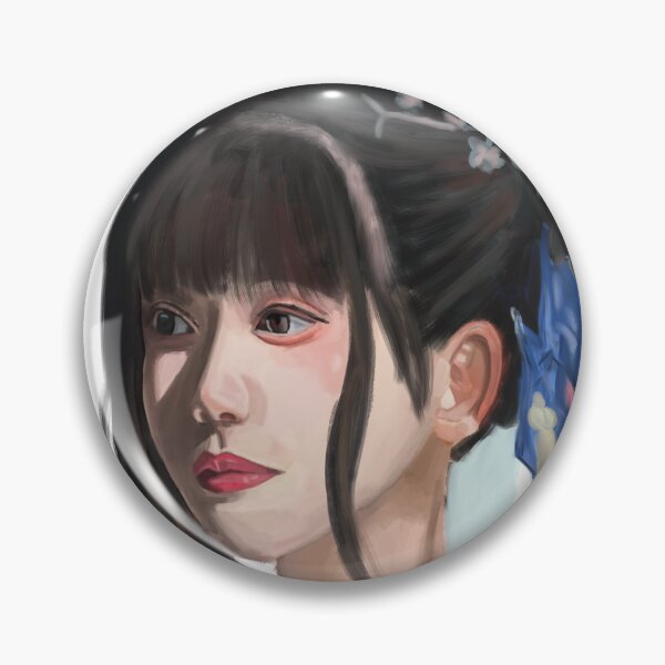Item preview, A Portrait in Traditional Attire with Graceful Elegance designed and sold by Amelune Sketchbook.