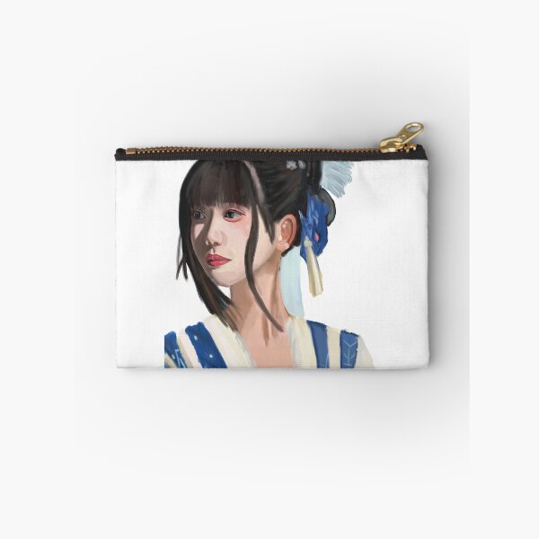 Item preview, A Portrait in Traditional Attire with Graceful Elegance designed and sold by Amelune Sketchbook.