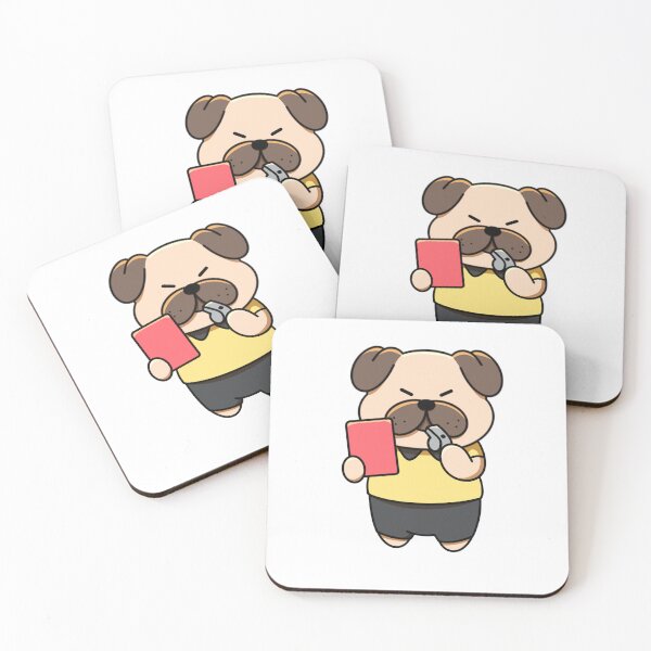 Item preview, Strict Pug Referee designed and sold by yogiskencing.