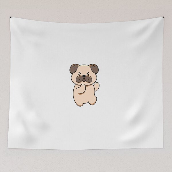 Item preview, Playful Pug Karate designed and sold by yogiskencing.