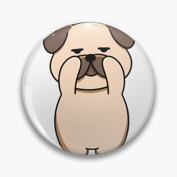 Item preview, Unimpressed Pug designed and sold by yogiskencing.
