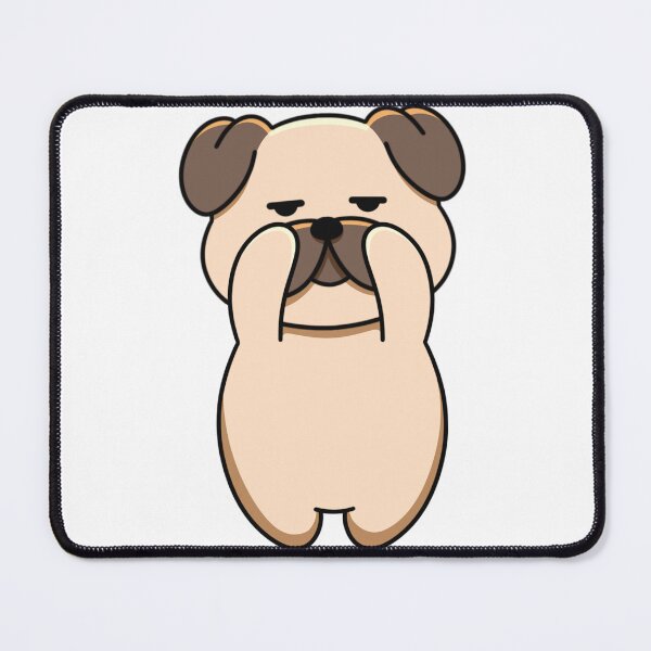 Item preview, Unimpressed Pug designed and sold by yogiskencing.