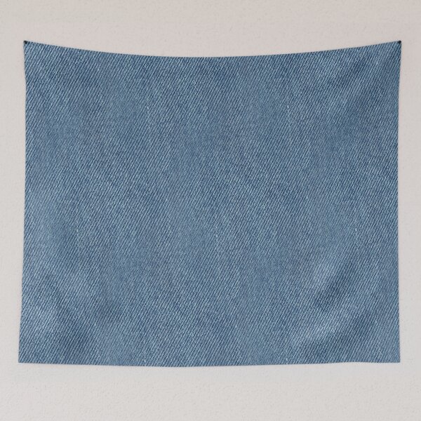 Item preview, Classic Blue Denim Fabric Texture - Jean Material pattern designed and sold by Victoria Rose.