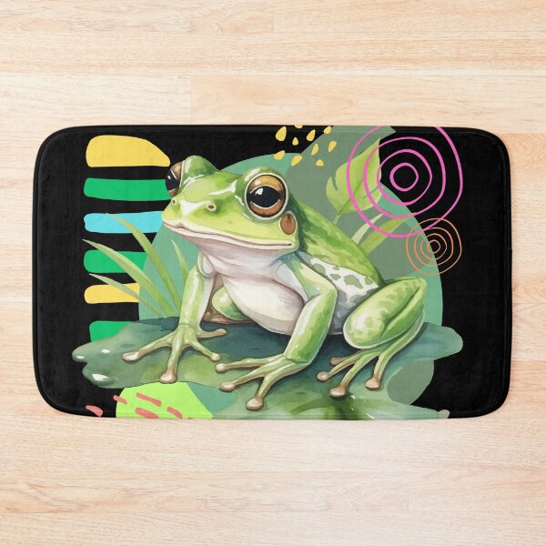 Item preview, Little cute green frog || I love the natural environment, nature is great, earth air and rest designed and sold by Erry-ewell.