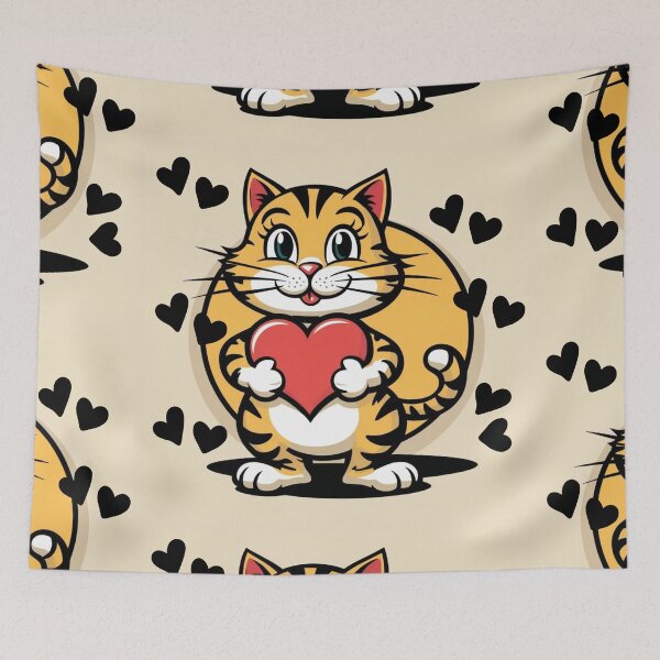Item preview, I'm not fast but heart cat. designed and sold by AddyTae.