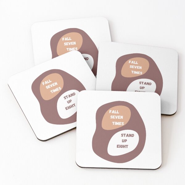 Item preview, Fall seven times, stand up eight. designed and sold by PapaMatrix.