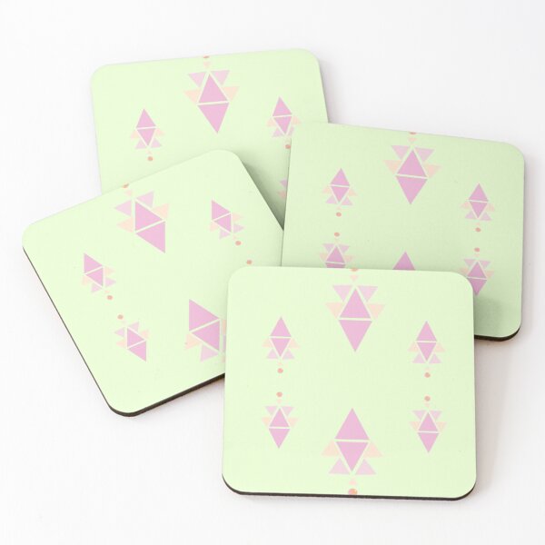 Item preview, Pink Beige Beads,Ethnic Art Print designed and sold by Art Shimmers.